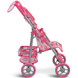 Carucior pentru papusa Moni Flower Garden (Pink) Thumb