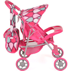 Коляска для куклы Moni Mini 9617 (Pink) Thumb
