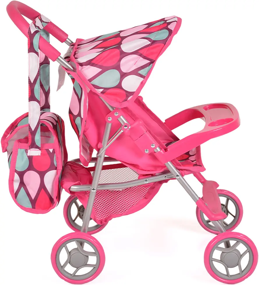 Коляска для куклы Moni Mini 9617 (Pink) - 3