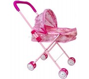 Carucior pentru papusi Winter N831 42943 (Pink)