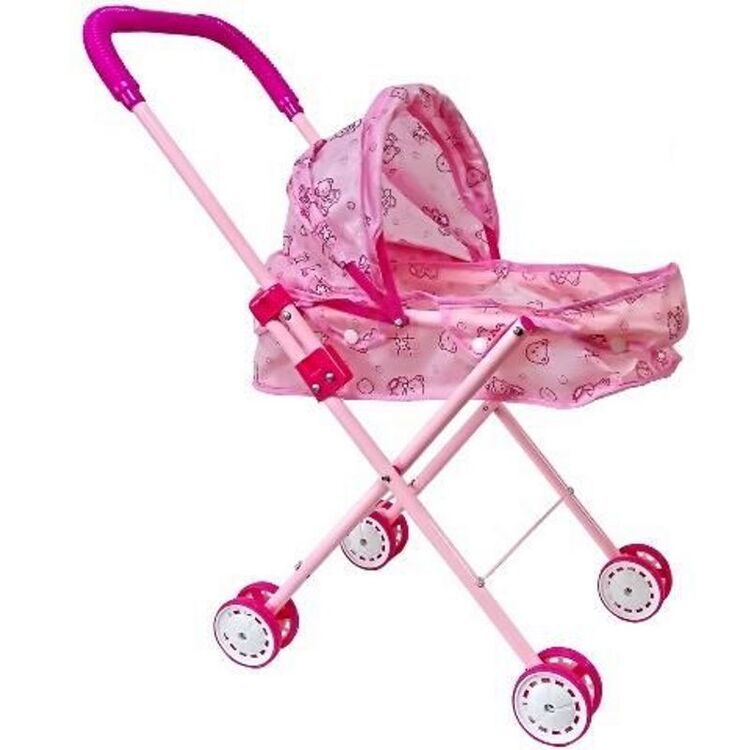 Carucior pentru papusi Winter N831 42943 (Pink)