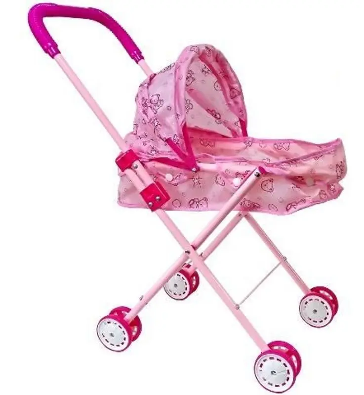 Carucior pentru papusi Winter N831 42943 (Pink)