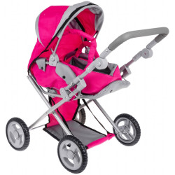 Коляска для куклы 2в1 Ramiz ZDZ.FL8166-1 (Pink) Thumb