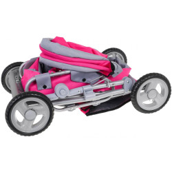 Коляска для куклы 2в1 Ramiz ZDZ.FL8166-1 (Pink) Thumb
