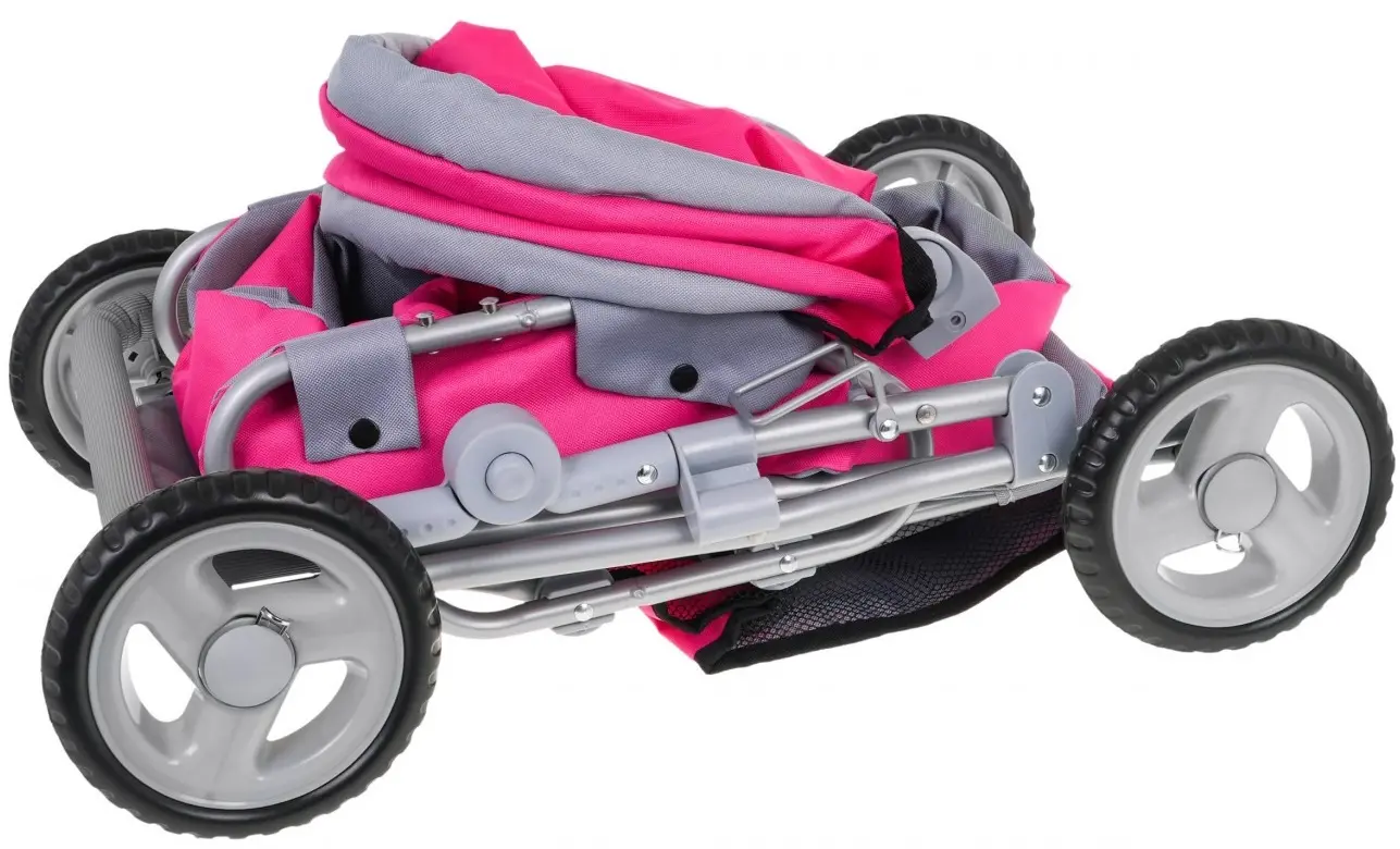 Коляска для куклы 2в1 Ramiz ZDZ.FL8166-1 (Pink) - 11