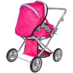 Коляска для куклы 2в1 Ramiz ZDZ.FL8166-1 (Pink) Thumb