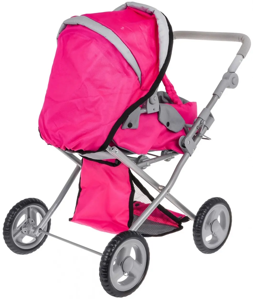 Коляска для куклы 2в1 Ramiz ZDZ.FL8166-1 (Pink) - 6