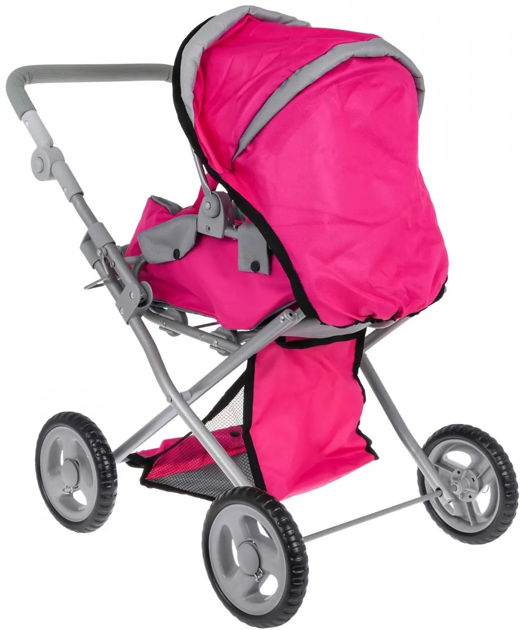 Коляска для куклы 2в1 Ramiz ZDZ.FL8166-1 (Pink) - 7