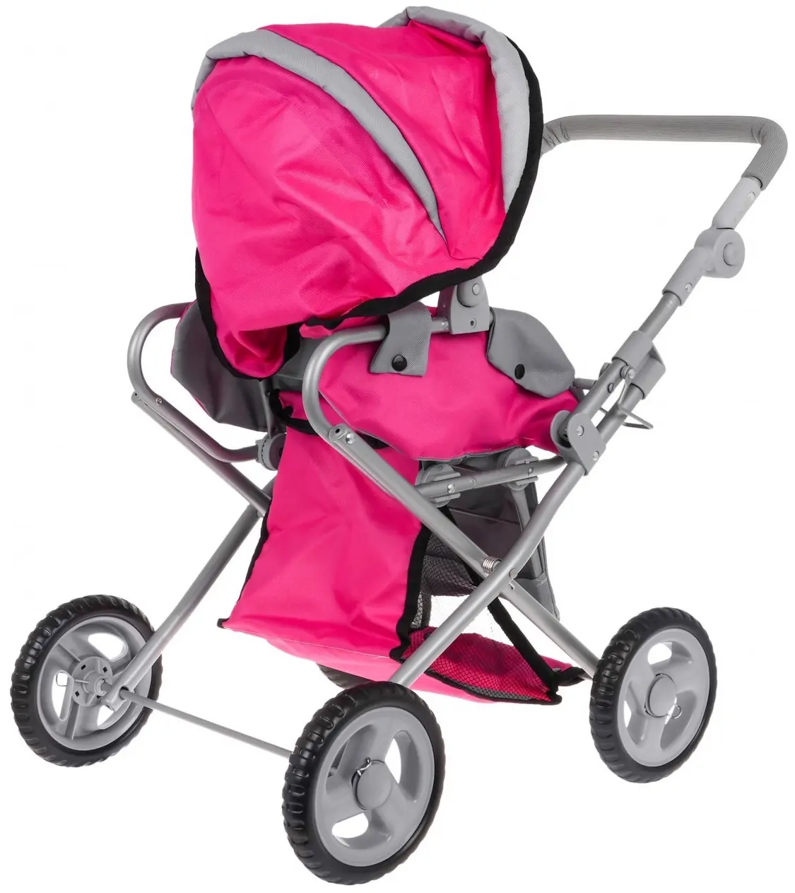 Коляска для куклы 2в1 Ramiz ZDZ.FL8166-1 (Pink) - 8