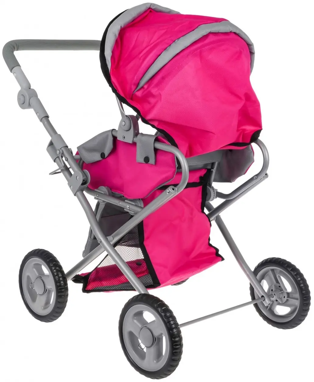 Коляска для куклы 2в1 Ramiz ZDZ.FL8166-1 (Pink) - 9