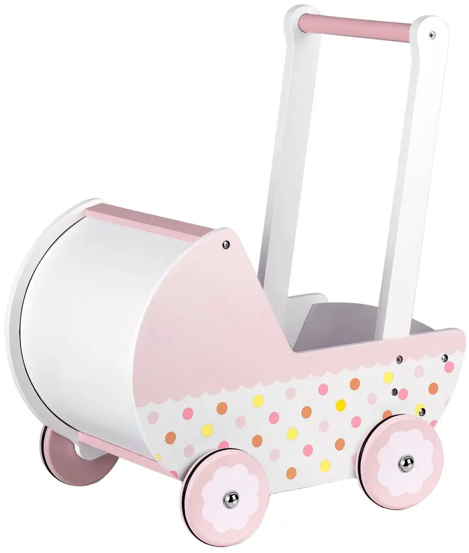 Коляска для куклы Ricokids RK-813 (White/Grey) - 2
