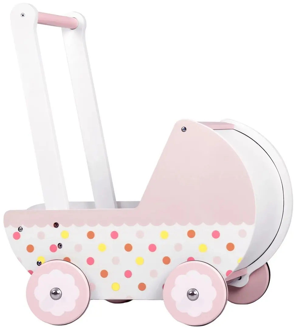Коляска для куклы Ricokids RK-813 (White/Grey) - 3