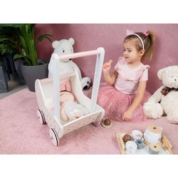 Коляска для куклы Ricokids RK-813 (White/Grey) Thumb