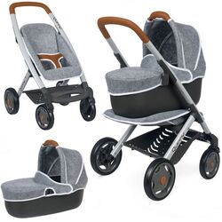 Коляска для куклы 3в1 Smoby Maxi Cosi Quinny 253104 (Grey) Thumb
