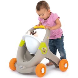 Carucior pentru papusa 3in1 Smoby MiniKiss 210206 (Brown/White) Thumb