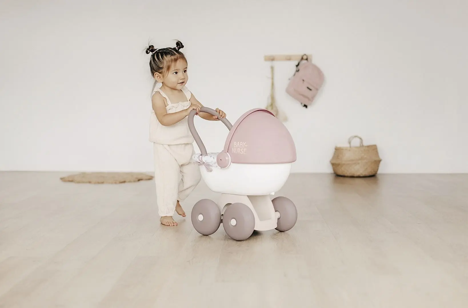 Коляска для куклы Smoby Baby Nurse 220377 (Beige/White)