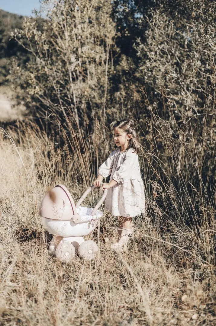 Коляска для куклы Smoby Baby Nurse 220377 (Beige/White)