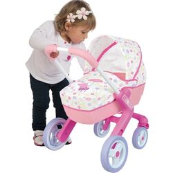 Коляска для куклы Smoby Deep 251306 (Pink) Thumb