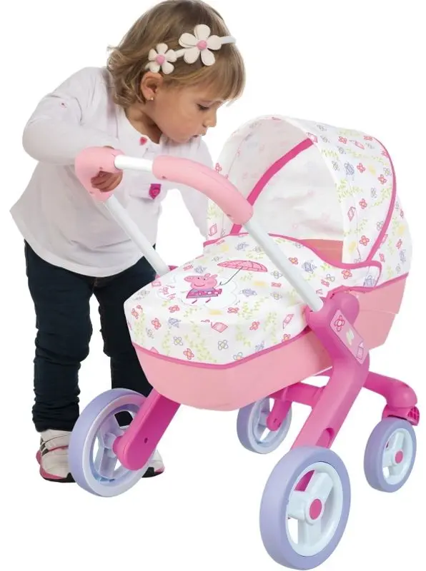 Коляска для куклы Smoby Deep 251306 (Pink) - 2