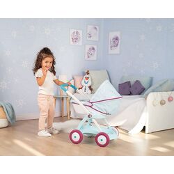 Коляска для куклы Smoby Frozen 254147 (Blue) Thumb