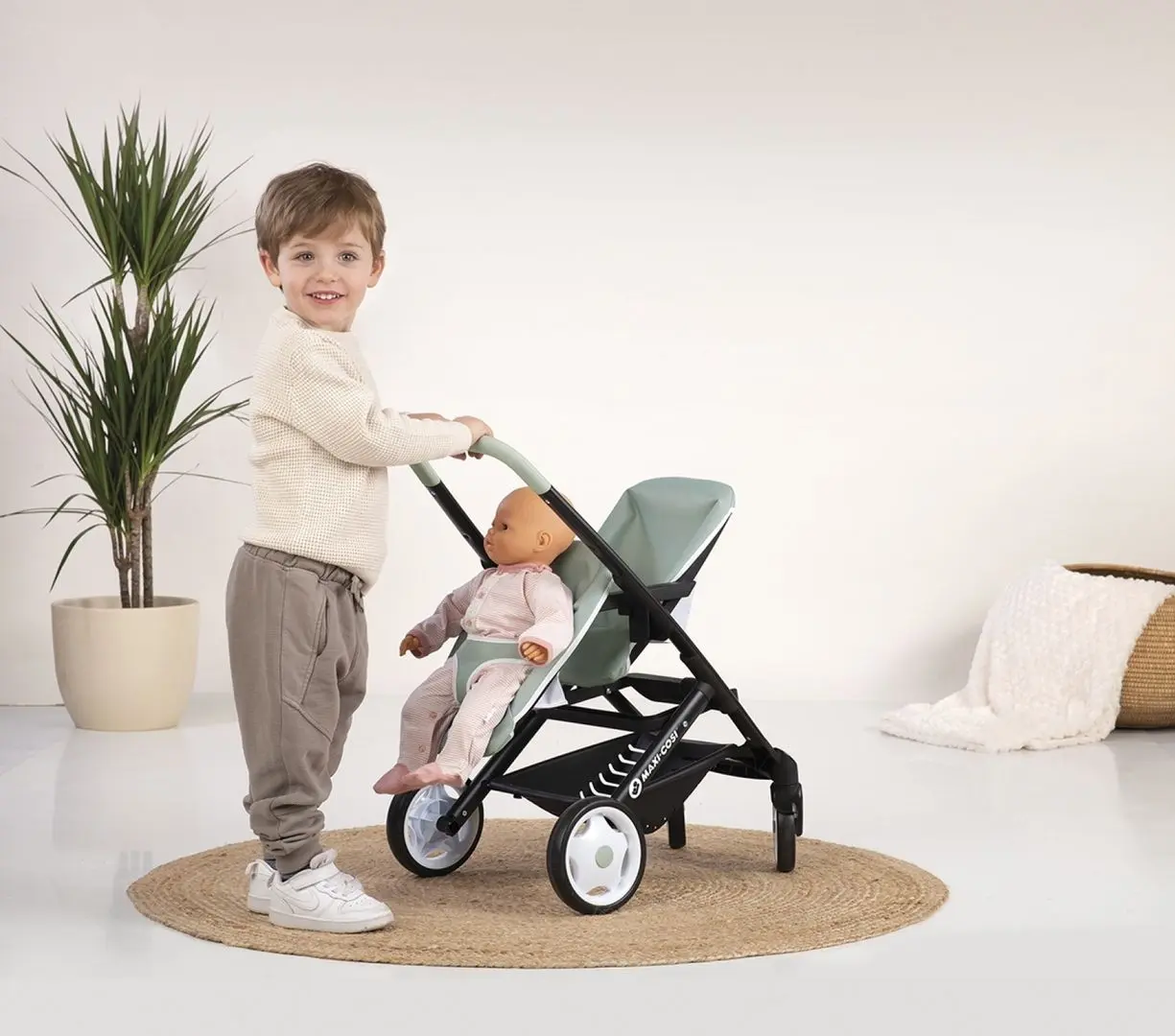 Коляска для кукол Smoby Maxi-Cosi 253220 (Green/Black) - 3