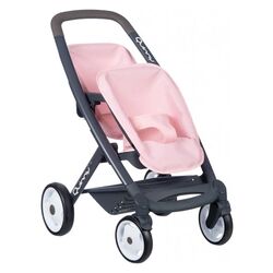 Carucior pentru papusi Smoby Quinny 253217 (Pink/Grey) Thumb