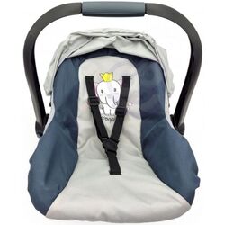 Автокресло для куклы с аксессуарами Woopie Royal 0411 (Blue/Grey) Thumb