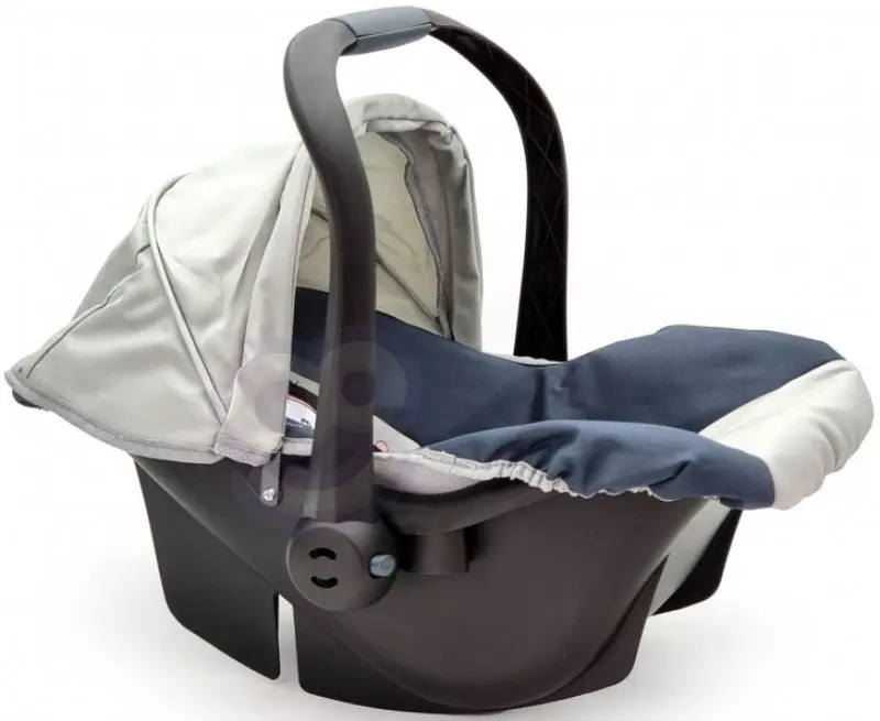 Автокресло для куклы с аксессуарами Woopie Royal 0411 (Blue/Grey) - 5