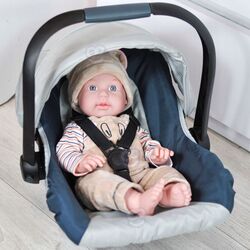 Автокресло для куклы с аксессуарами Woopie Royal 0411 (Blue/Grey) Thumb