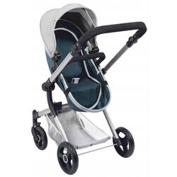 Коляска для куклы Woopie Royal 00412 (Blue/Grey) Thumb