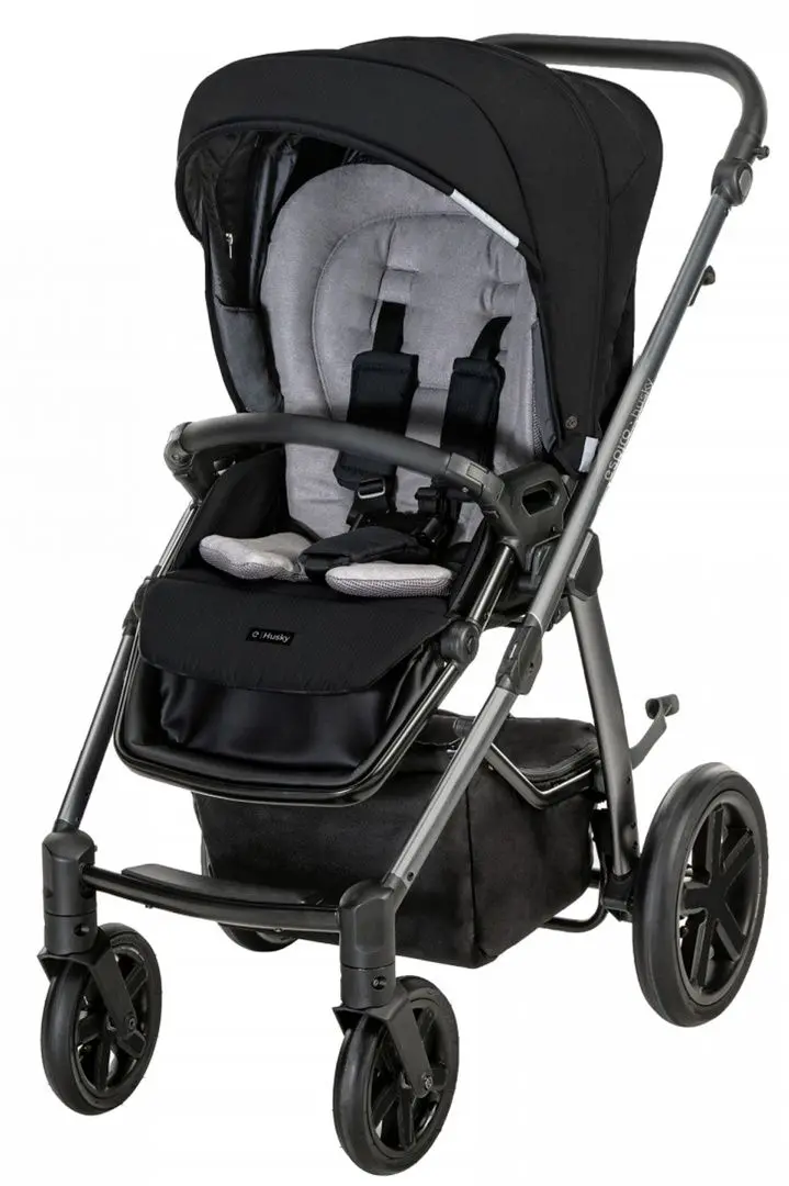 Carucior modular 2in1 Baby Design  Husky XL210 (Graphite) - 2