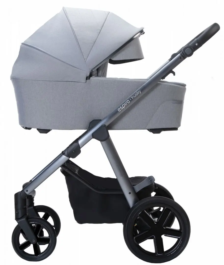 Carucior modular 2in1 Baby Design  Husky XL210 (Graphite) - 4