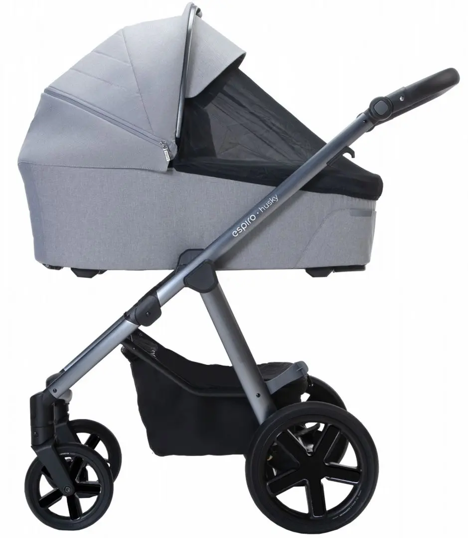 Carucior modular 2in1 Baby Design  Husky XL210 (Graphite) - 5
