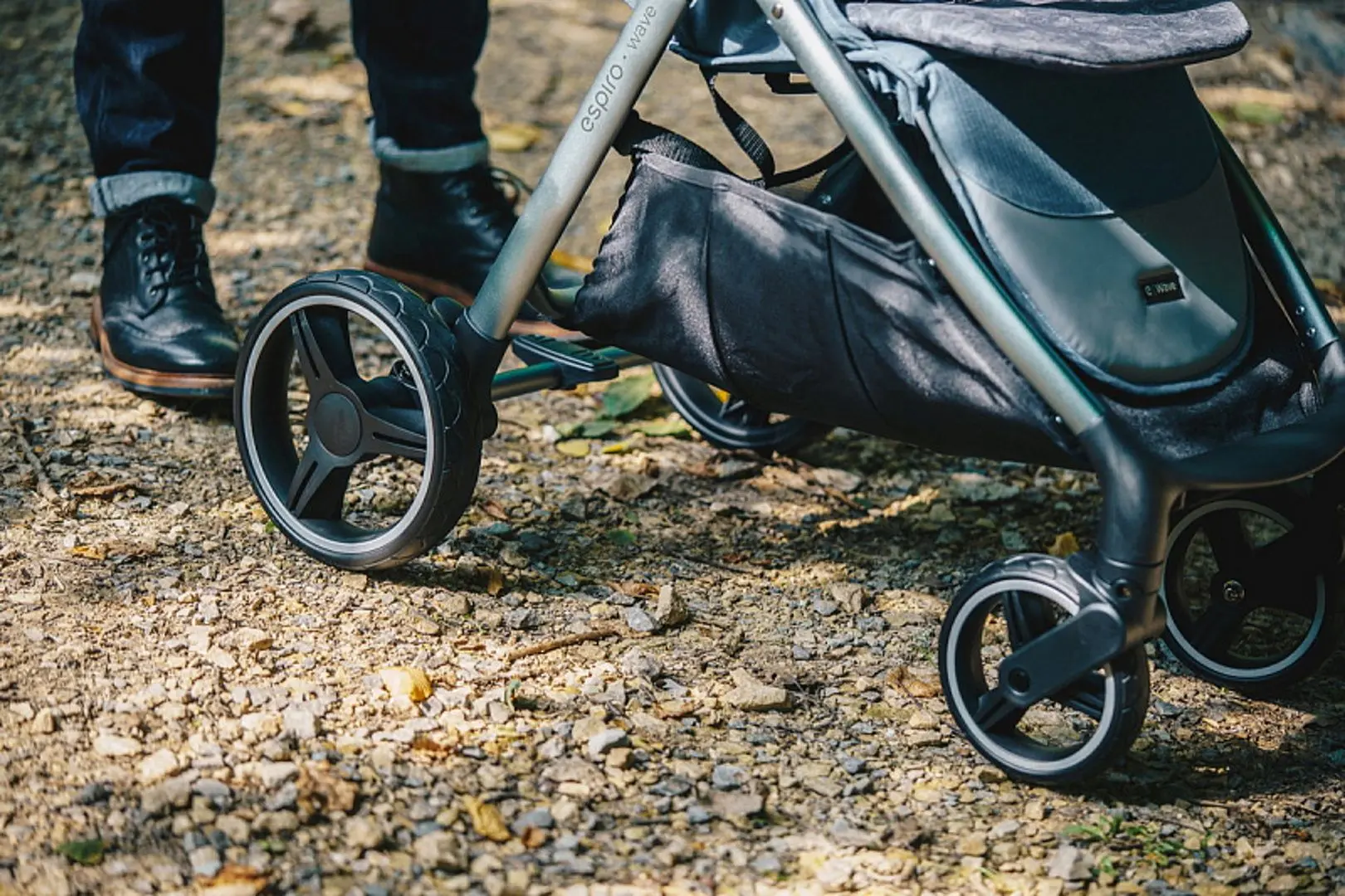 Carucior de plimbare Baby Design Wave (Graphite) - 15