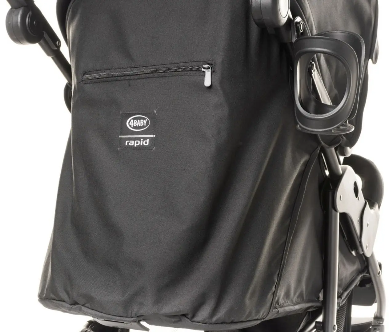 Carucior de plimbare 4Baby Rapid XXIII (Black)