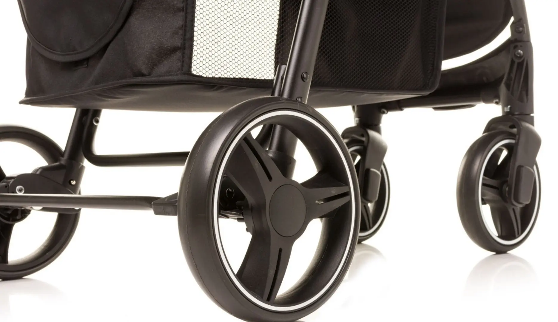 Carucior de plimbare 4Baby Rapid XXIII (Melange Light Grey)