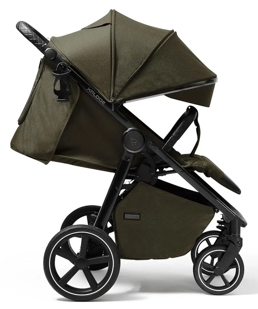 Carucior pentru plimbare 4Baby Xplode Chrome (Dusty Khaki)