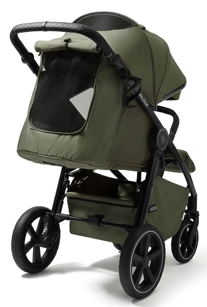 Carucior pentru plimbare 4Baby Xplode Chrome (Misty Olive)