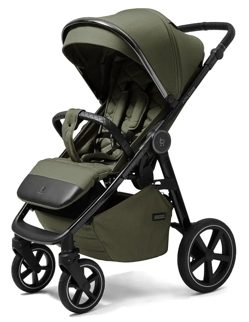 Carucior pentru plimbare 4Baby Xplode Chrome (Misty Olive)