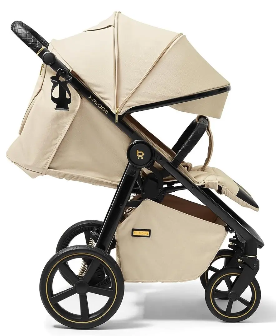 Carucior pentru plimbare 4Baby Xplode Chrome (Sand Beige)