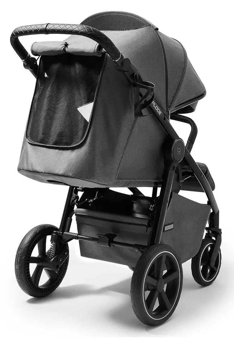 Коляска прогулочная 4Baby Xplode Chrome (Steel Graphite)