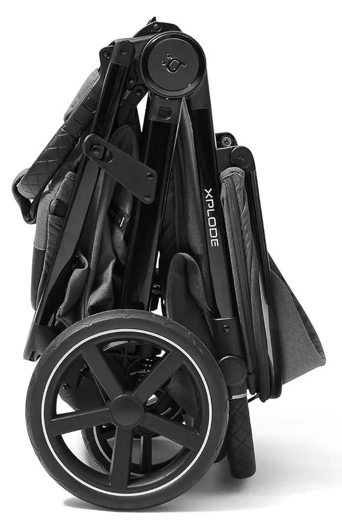 Коляска прогулочная 4Baby Xplode Chrome (Steel Graphite)