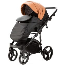 Коляска модульная 2in1 Adamex Lanti Deluxe LN-SD109 (Black/Caramel) Thumb