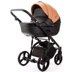 Коляска модульная 2in1 Adamex Lanti Deluxe LN-SD109 (Black/Caramel) Thumb