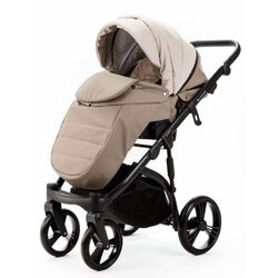 Carucior modular 2in1 Adamex Lanti Deluxe LN-SD44 (Black/Beige) Thumb