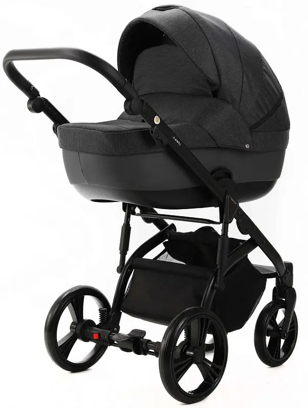 Carucior modular 2in1 Adamex Lanti LN-PS35 (Dark Grey) - 3