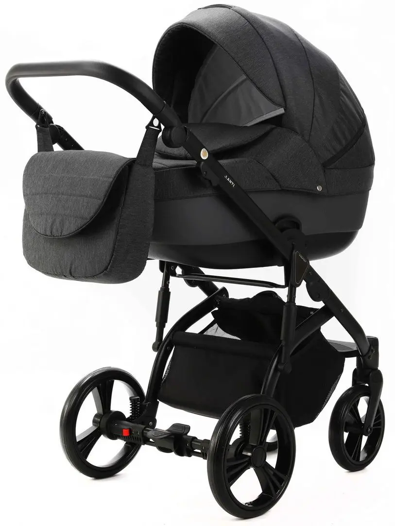 Carucior modular 2in1 Adamex Lanti LN-PS35 (Dark Grey)