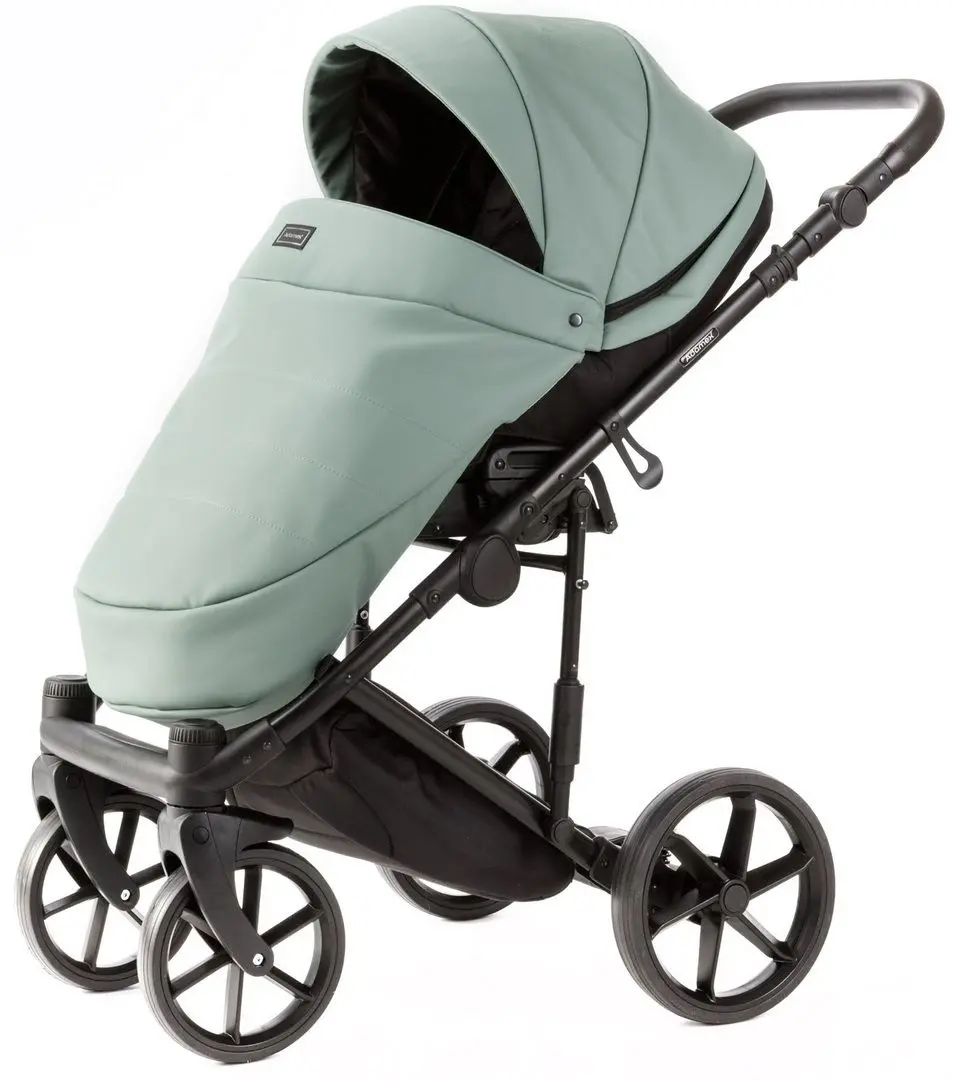Carucior modular 2in1 Adamex Locco Deluxe LL-SA20 (Green Grey) - 2