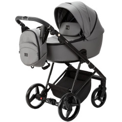 Carucior modular 2in1 Adamex Blanc Deluxe BL-SA4 (Grey)