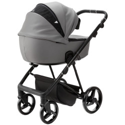 Carucior modular 2in1 Adamex Blanc Deluxe BL-SA4 (Grey) Thumb